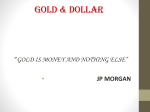 Dollar vs Gold