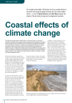 Coastal effects of climate change