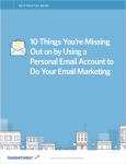 10 Things You`re Missing Out on by Using a Personal Email Account