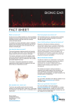 bionic ear fact sheet