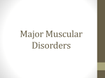 Muscle disorders