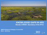 knowledge gaps in ar5