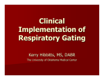 Clinical Implementation of Respiratory Gating