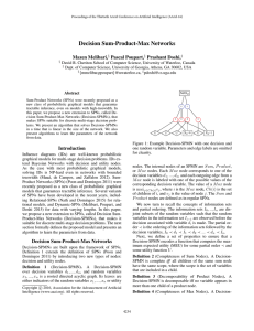 Decision Sum-Product-Max Networks