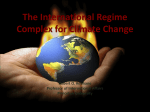 The International Regime Complex for Climate Change
