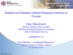 Seabed and Seabed Habitat Mapping Initiatives in Europe Alan