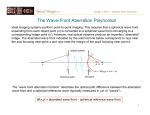 The Wave-Front Aberration Polynomial