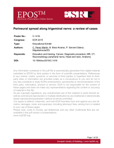 Perineural spread along trigeminal nerve: a review of cases