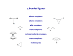 π bonded ligands