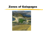 Vegetative Zones of Galapagos