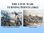 Civil War Turning Points (1863)