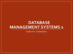 Database Management System 2