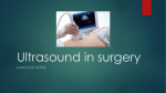 Ultrasound in surgery
