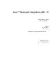 Java™ Business Integration (JBI) 1.0