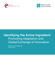 Identifying the Active Ingredient - The Center for Health Market
