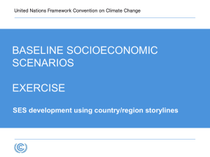 Exercises for SES development using country/region storylines