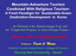 TOSOK 2008 Busan Baekdu-daegan Religious