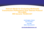 30406010 Presentation on IP Network Model