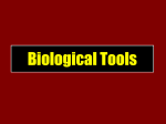 Biological Tools