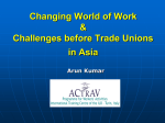 2 Changing world of work, and the challenges