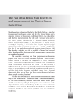 The Fall of the Berlin Wall: Effects on and Impressions of the United