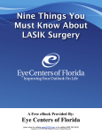 Nine Things You Must Know About LASIK Surgery