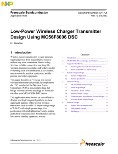 AN4705, Low-Power Wireless Charger Transmitter Design