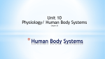 PPt #1 Human Body Physiology INTRO