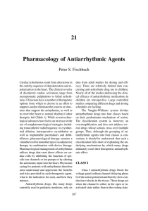 21 Pharmacology of Antiarrhythmic Agents