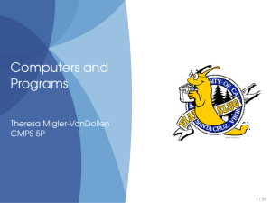 Computers and Programs