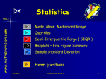 Statistics - Mathsrevision.com