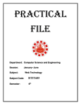 PRACTICAL file - Sri Sukhmani Institute Of Engineering and