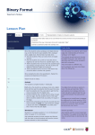 Binary Format - Cambridge GCSE Computing Online