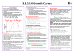 Poster Growth Curves