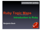 Introduction to Ruby