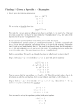 Finding δ Given a Specific ϵ - Examples
