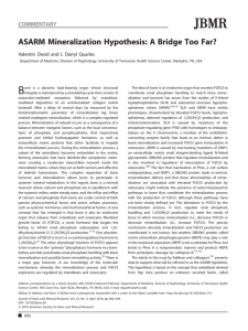 ASARM mineralization hypothesis: A bridge too far?