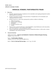 Surgical study guides for Postoperative Phase of Nursing