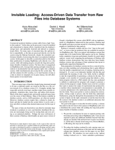 Invisible Loading: Access-Driven Data Transfer