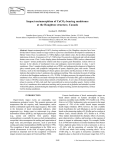 Impact metamorphism of CaCO3-bearing sandstones at the