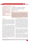 N-Methyl-D-Aspartate (NMDA) Receptors: Therapeutic Target