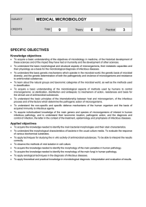 MEDICAL MICROBIOLOGY