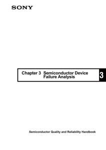 Chapter 3 Semiconductor Device Failure Analysis