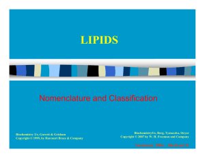 lipids - LSU School of Medicine