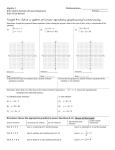 Unit 4 Test Review Solutions