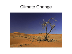 Chapter 16 - Global Climate
