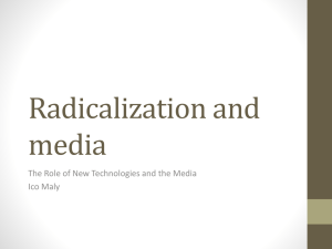 Media en radicalisering