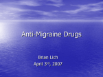 Anti-Migraine Drugs