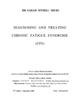 DIAGNOSING AND TREATING CHRONIC FATIGUE SYNDROME
