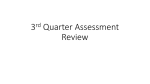 3rd Quarter Assessment Review - Belle Vernon Area School District